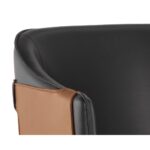 Carter Office Chair - Napa Black / Napa Cognac 14 Carter Office Chair - Napa Black / Napa Cognac 108757 108757 CARTER OFFICE CHAIR NAPA BLACK NAPA COGNAC 7