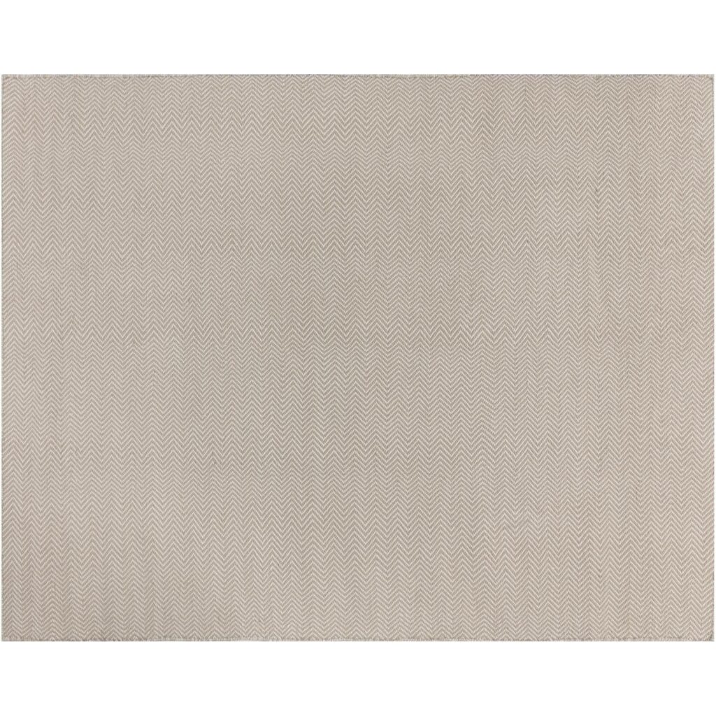 Cusco Hand-Woven Rug - Oyster / Grey - 8' X 10'