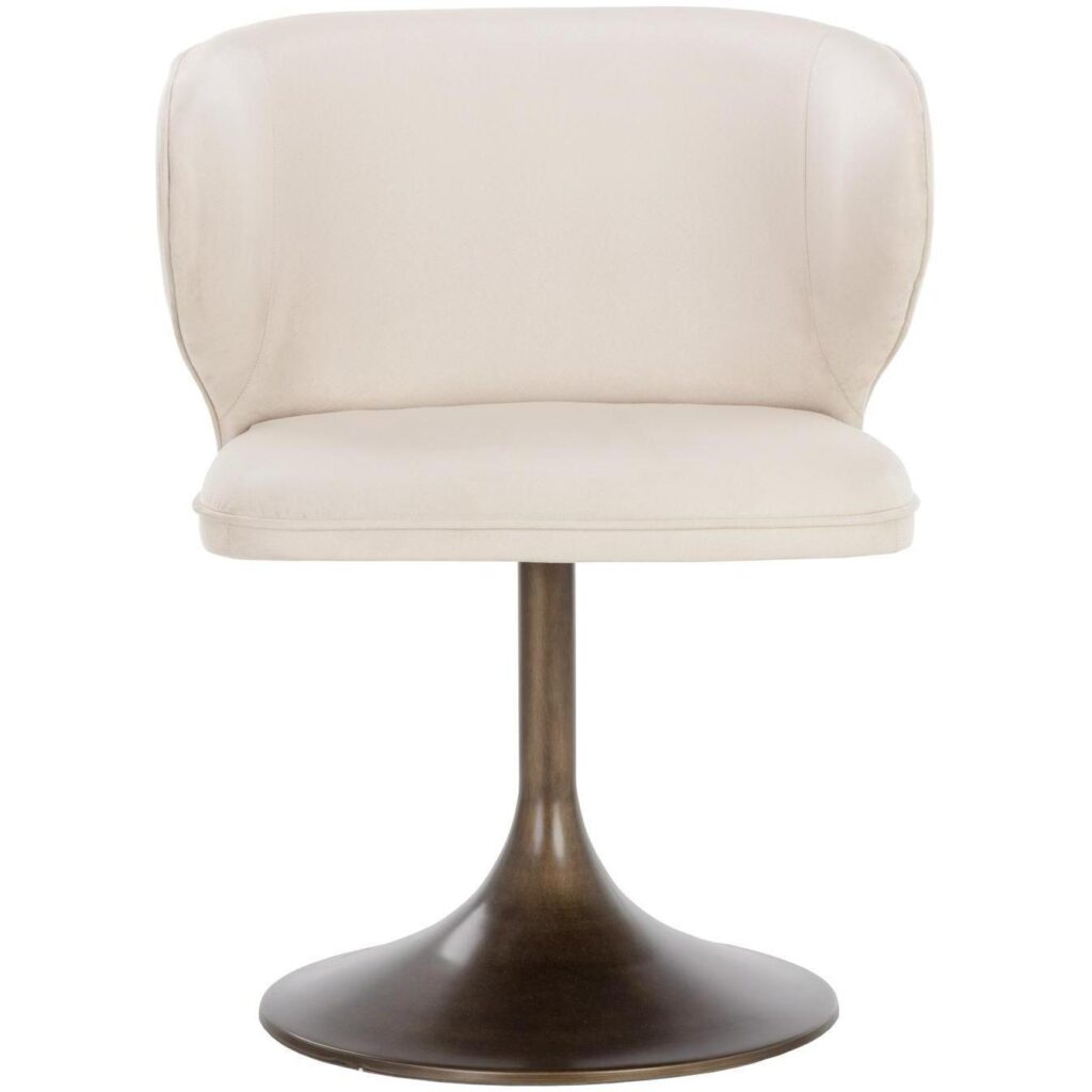 Simone Swivel Dining Chair - Casablanca Cloud - Image 2