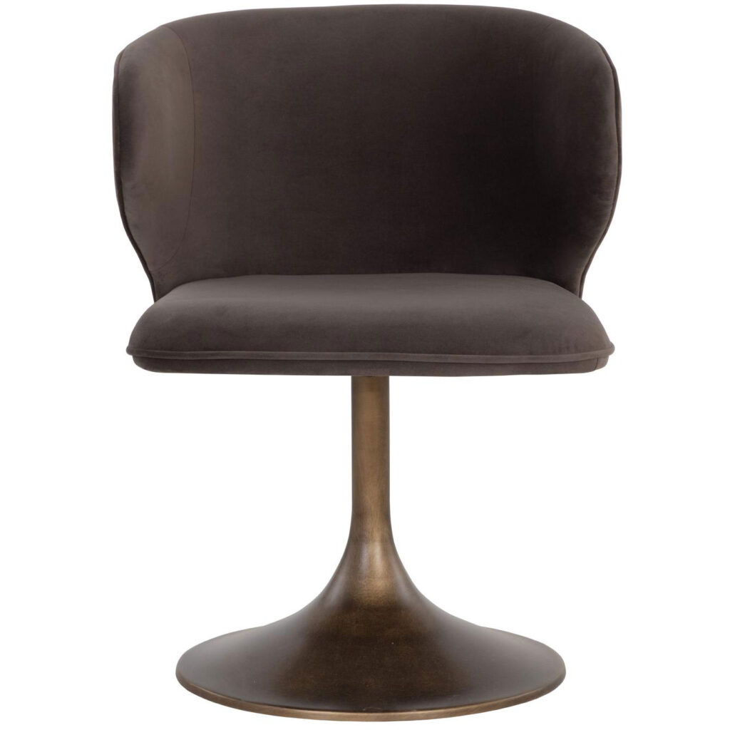 Simone Swivel Dining Chair - Meg Ash - Image 2