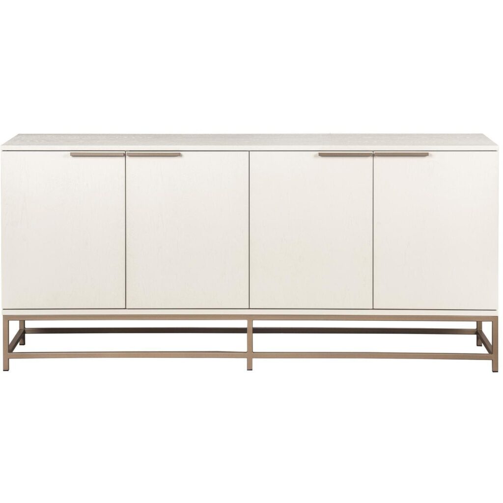 Rebel Sideboard - Large - Champagne Gold - Cream - Image 2