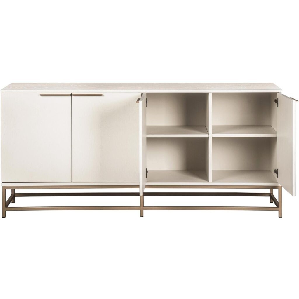 Rebel Sideboard - Large - Champagne Gold - Cream - Image 3