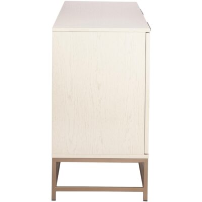 Rebel Sideboard - Large - Champagne Gold - Cream 108769 108769 REBEL SIDEBOARD LARGE CHAMPAGNE GOLD CREAM 4