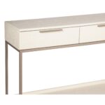 Rebel Console Table With Drawers - Champagne Gold - Cream 13 Rebel Console Table With Drawers - Champagne Gold - Cream 108770 108770 REBEL CONSOLE TABLE CHAMPAGNE GOLD CREAM 7