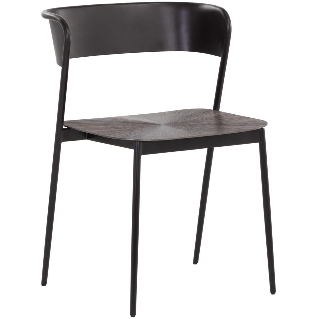 Keanu Dining Chair - Gunmetal