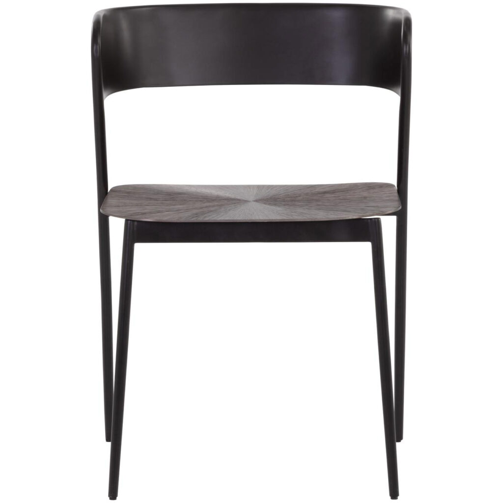 Keanu Dining Chair - Gunmetal - Image 2