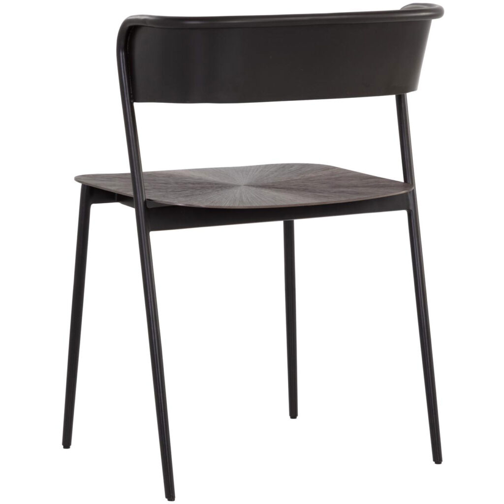 Keanu Dining Chair - Gunmetal - Image 4