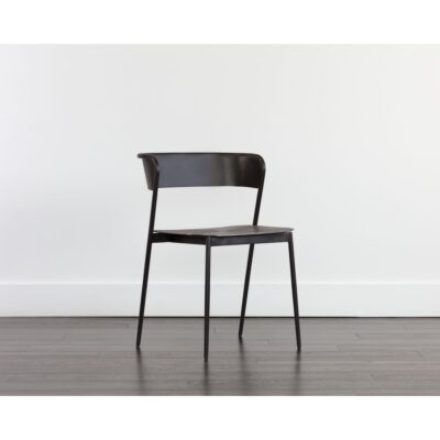 Keanu Dining Chair - Gunmetal 108771 108771 KEANU DINING ARMCHAIR GUNMETAL 5