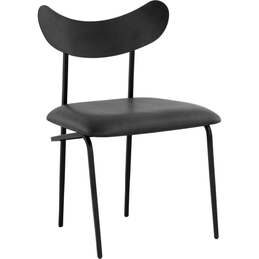 Gibbons Dining Chair - Black - Bravo Portabella