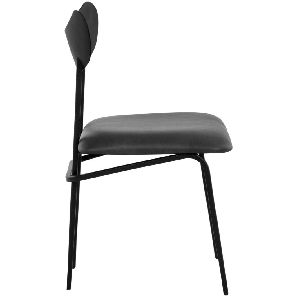 Gibbons Dining Chair - Black - Bravo Portabella - Image 3