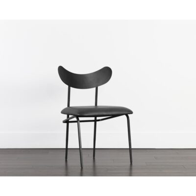 Gibbons Dining Chair - Black - Bravo Portabella 108773 108773 GIBBONS DINING CHAIR BRAVO PORTABELLA 5