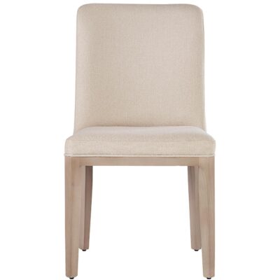 Elisa Dining Chair - Light Oak - Mainz Cream 108824 108824 ELISA DINING CHAIR LIGHT OAK MAINZ CREAM 1