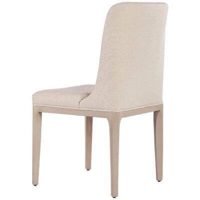 Elisa Dining Chair - Light Oak - Mainz Cream 108824 108824 ELISA DINING CHAIR LIGHT OAK MAINZ CREAM 3