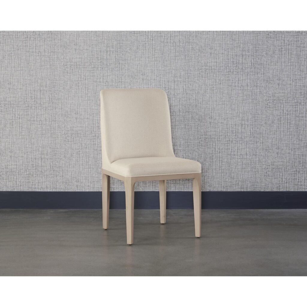 Elisa Dining Chair - Light Oak - Mainz Cream - Image 5