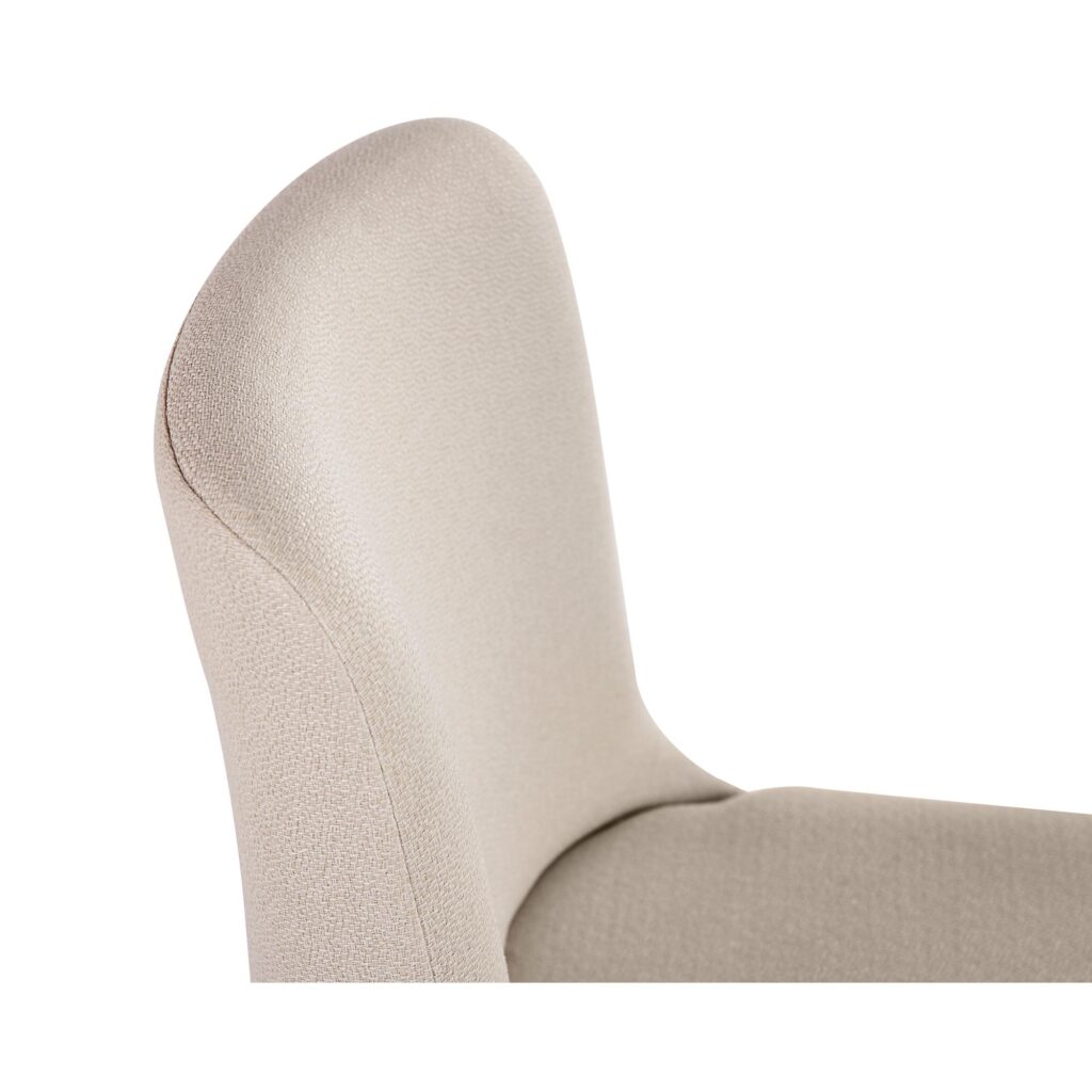 Elisa Dining Chair - Light Oak - Mainz Cream - Image 7