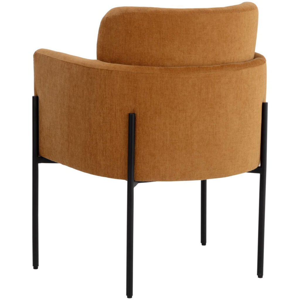 Richie Dining Armchair - Black - Danny Amber - Image 4