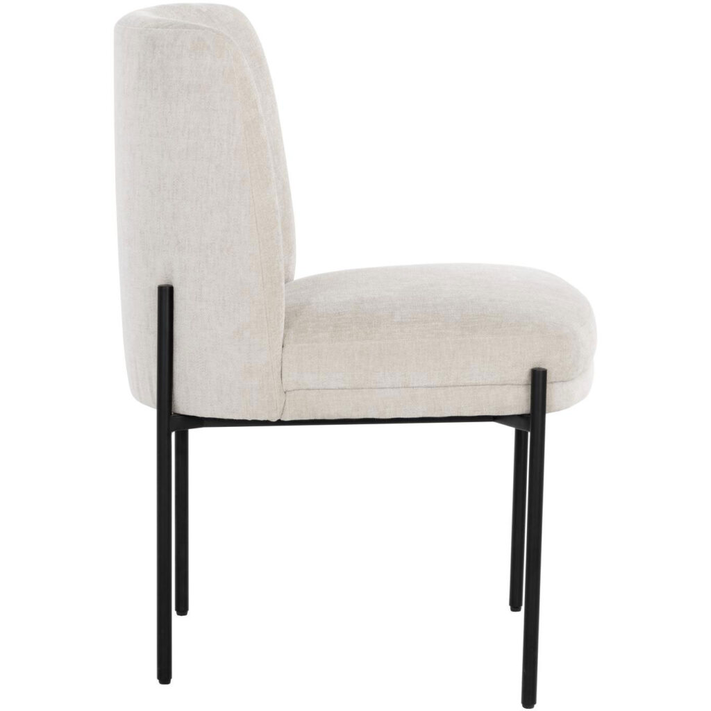 Richie Dining Chair - Black - Danny Ivory - Image 2