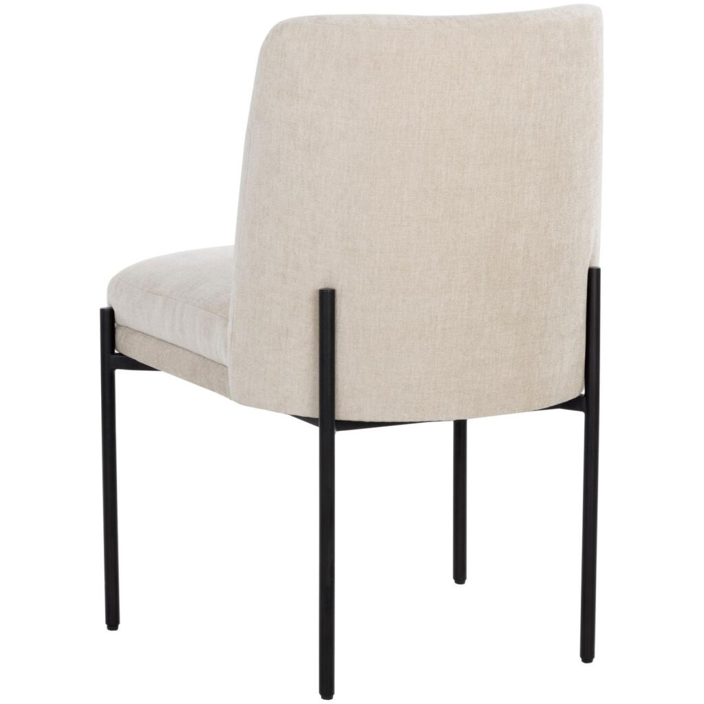 Richie Dining Chair - Black - Danny Ivory - Image 3