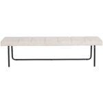 Casimir Bench - Chacha Cream 108907 108907 CASIMIR BENCH CHACHA CREAM 2