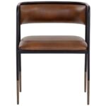 Brenan Dining Armchair - Bravo Cognac 10 Brenan Dining Armchair - Bravo Cognac 108946 108946 BRENAN DINING ARMCHAIR BRAVO COGNAC 1