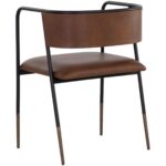 Brenan Dining Armchair - Bravo Cognac 12 Brenan Dining Armchair - Bravo Cognac 108946 108946 BRENAN DINING ARMCHAIR BRAVO COGNAC 3