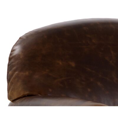 Bastoni Lounge Chair - Chocolate Leather 109010 109010 BASTONI LOUNGE CHAIR CHOCOLATE LEATHER 7