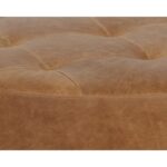 Nilda Ottoman - Camel Leather 12 Nilda Ottoman - Camel Leather 109015 109015 NILDA OTTOMAN CAMEL LEATHER 6