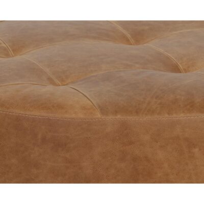 Nilda Ottoman - Camel Leather 109015 109015 NILDA OTTOMAN CAMEL LEATHER 6