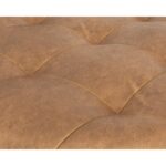Nilda Ottoman - Camel Leather 14 Nilda Ottoman - Camel Leather 109015 109015 NILDA OTTOMAN CAMEL LEATHER 9