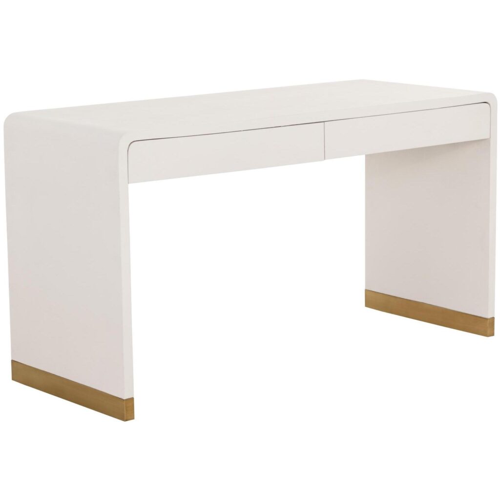 Ilona Desk - Oyster Shagreen - Image 2