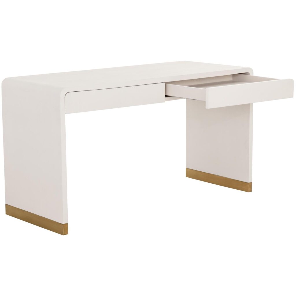 Ilona Desk - Oyster Shagreen - Image 3