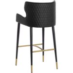 Gianni Barstool - Dillon Stratus / Dillon Black 11 Gianni Barstool - Dillon Stratus / Dillon Black 109036 109036 GIANNI BARSTOOL DILLON STRATUS DILLON BLACK 3