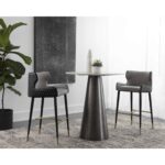 Gianni Barstool - Dillon Stratus / Dillon Black 12 Gianni Barstool - Dillon Stratus / Dillon Black 109036 109036 GIANNI BARSTOOL DILLON STRATUS DILLON BLACK 5