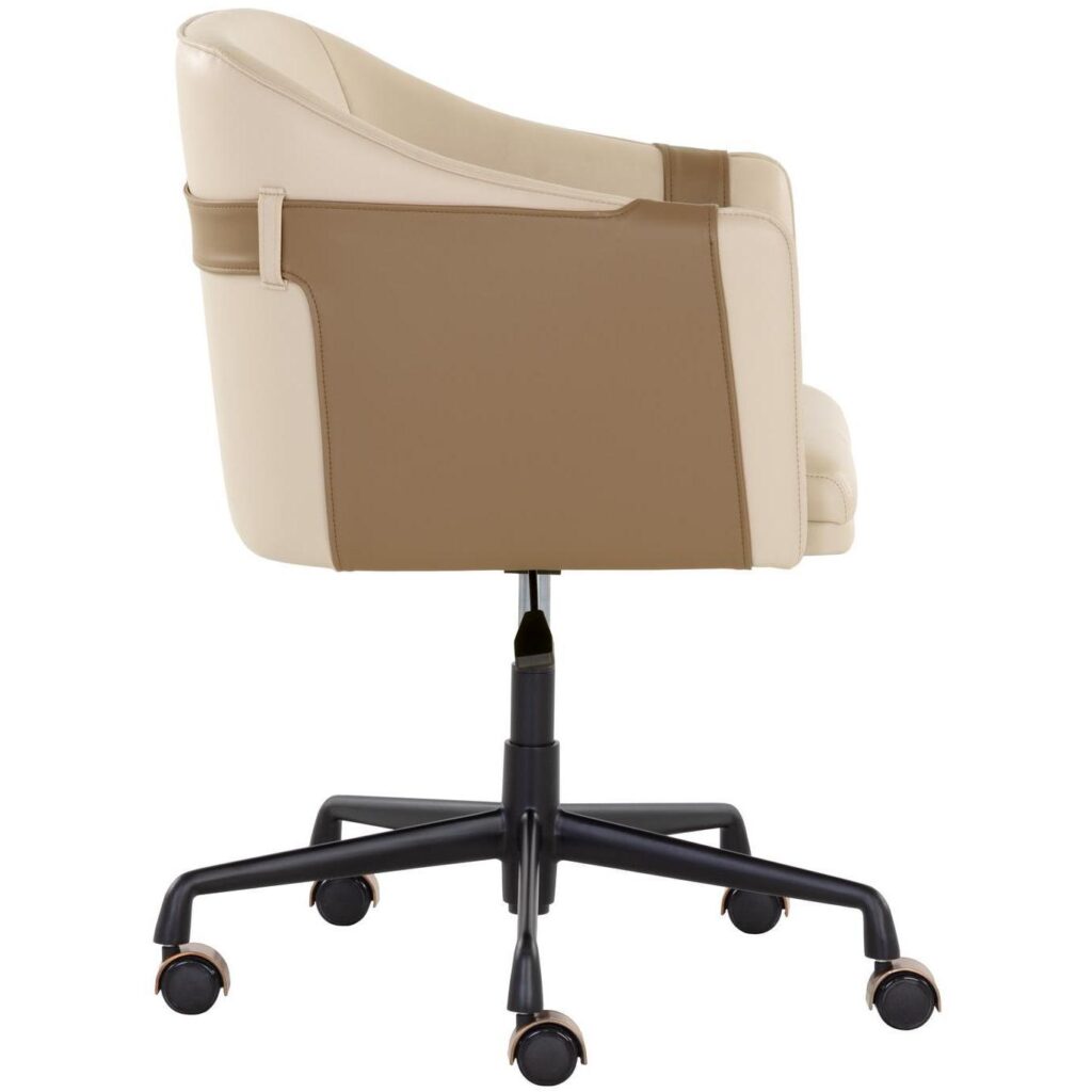 Carter Office Chair - Napa Beige / Napa Tan - Image 3