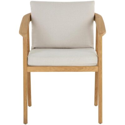 Coraline Dining Armchair - Palazzo Cream 109044 109044 CORALINE DINING ARMCHAIR PALAZZO CREAM 1