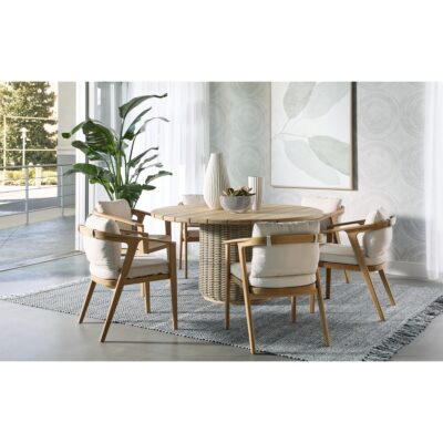 Coraline Dining Armchair - Palazzo Cream 109044 109044 CORALINE DINING ARMCHAIR PALAZZO CREAM 10