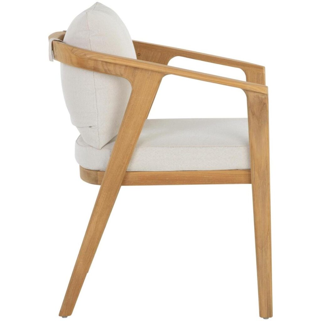 Coraline Dining Armchair - Palazzo Cream - Image 3