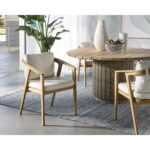 Coraline Dining Armchair - Palazzo Cream 13 Coraline Dining Armchair - Palazzo Cream 109044 109044 CORALINE DINING ARMCHAIR PALAZZO CREAM 5