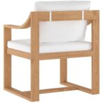 Tahiti Dining Armchair - Stinson White 12 Tahiti Dining Armchair - Stinson White 109045 109045 TAHITI SWIVEL DINING CHAIR STINSON WHITE 3