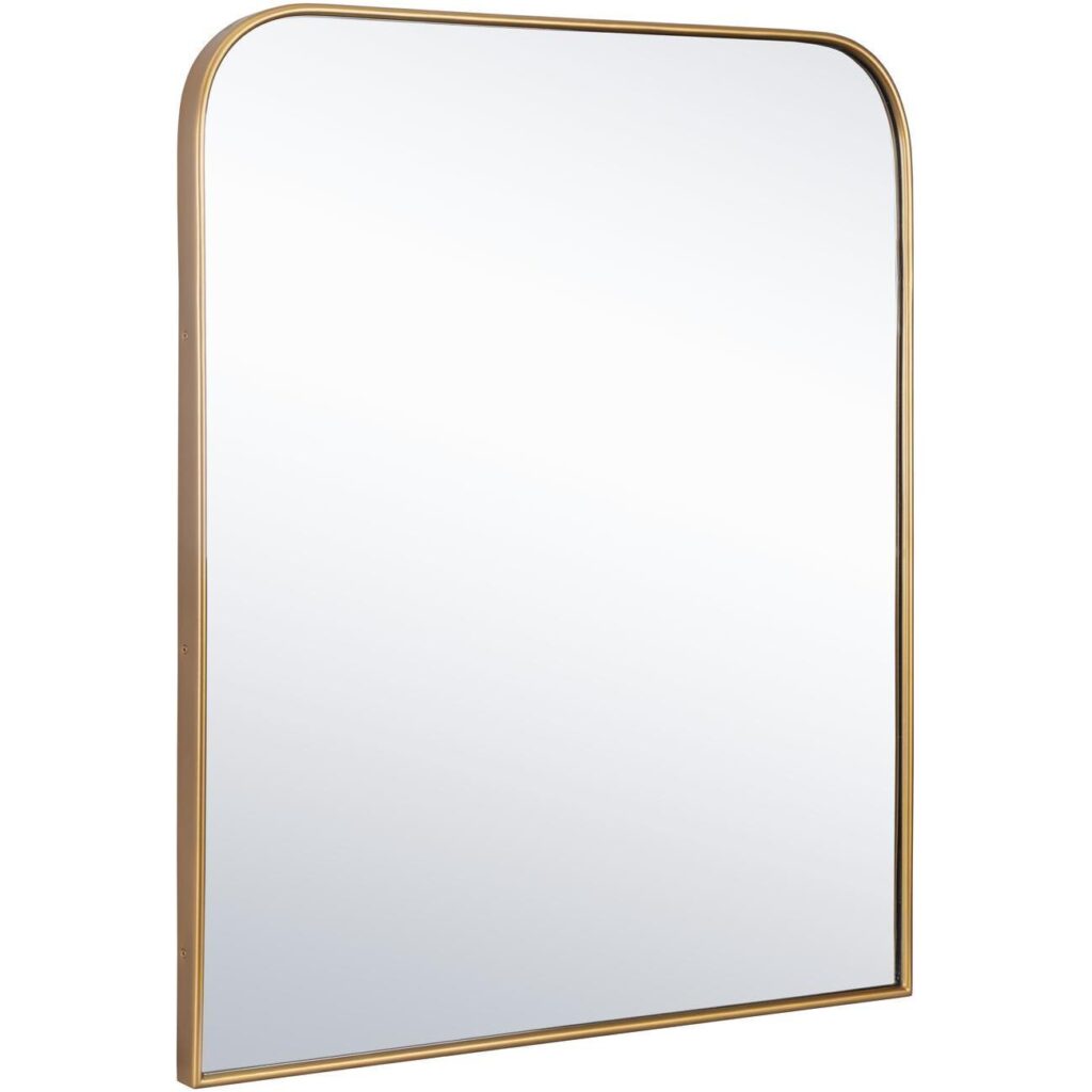 Calabasas Wall Mirror - Brass