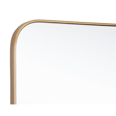 Calabasas Wall Mirror - Brass 109069 109069 CALABASAS WALL MIRROR BRASS 6