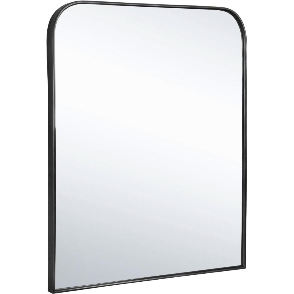 Calabasas Wall Mirror - Black