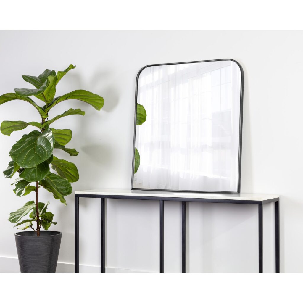 Calabasas Wall Mirror - Black - Image 3