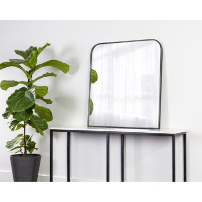 Calabasas Wall Mirror - Black 109070 109070 CALABASAS WALL MIRROR BLACK 5