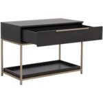 Rebel Nightstand - Large - Gold - Charcoal Grey 8 Rebel Nightstand - Large - Gold - Charcoal Grey 109073 109073 REBEL NIGHTSTAND LARGE GOLD CHARCOAL GREY 2