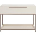 Rebel Nightstand - Large - Champagne Gold - Cream 9 Rebel Nightstand - Large - Champagne Gold - Cream 109074 109074 REBEL NIGHTSTAND LARGE CHAMPAGNE GOLD CREAM 3