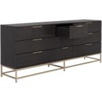 Rebel Dresser - Large - Gold - Charcoal Grey 9 Rebel Dresser - Large - Gold - Charcoal Grey 109075 109075 REBEL DRESSER LARGE GOLD CHARCOAL GREY 2