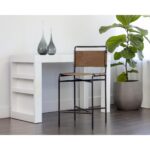 Corrigan Counter Stool - Cognac Leather 109088 109088 CORRIGAN COUNTER STOOL COGNAC LEATHER 5