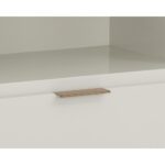 Jenkins Nightstand - High Gloss Cream 109103 109103 JENKINS NIGHTSTAND HIGH GLOSS CREAM 7