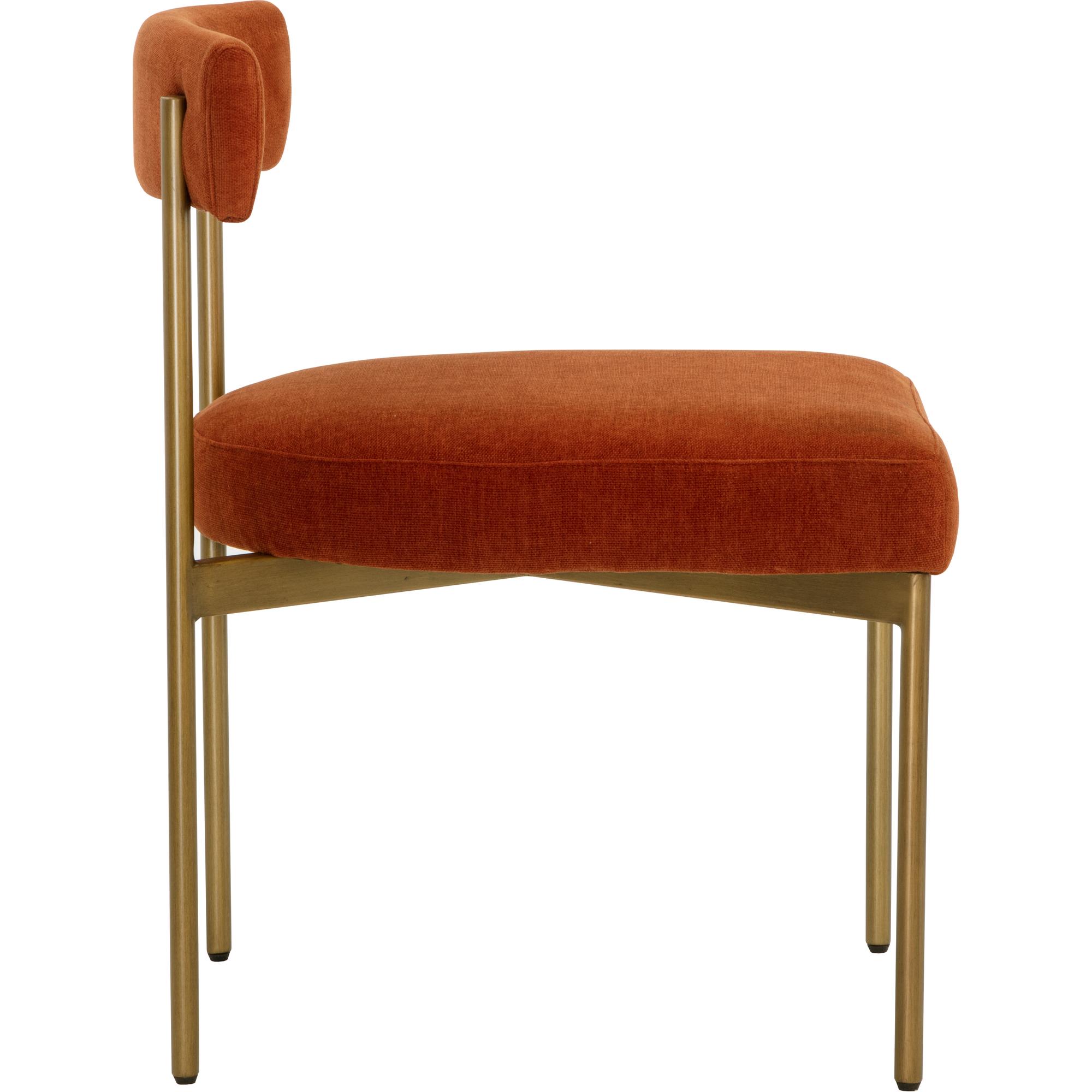 Seneca Dining Chair - Antique Brass - Danny Rust 3 Seneca Dining Chair - Antique Brass - Danny Rust - Image 3